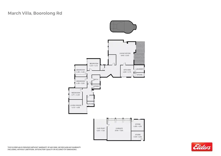 Floorplan of Homely rural property listing, Address available on request