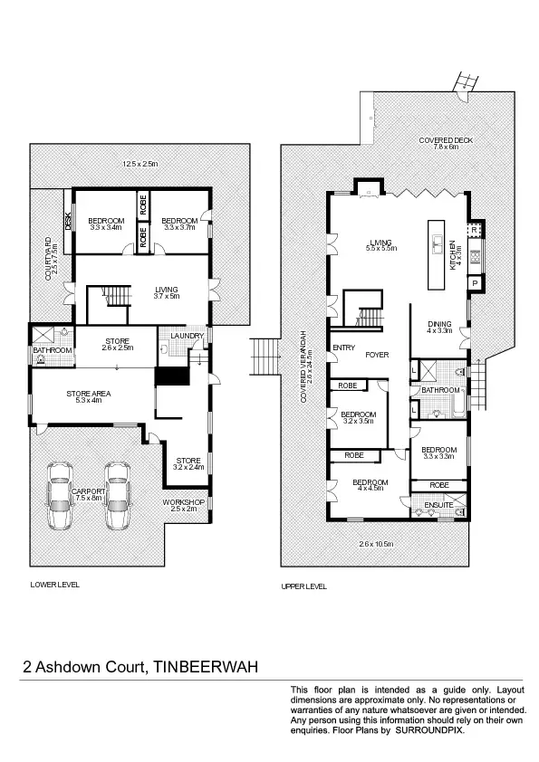 Floorplan of Homely house listing, 2 Ashdown Crt, Tinbeerwah QLD 4563