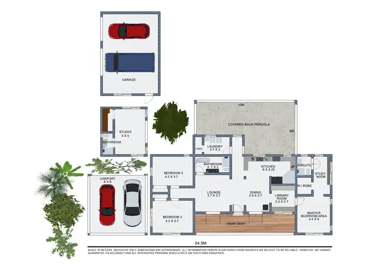 Floorplan of Homely house listing, 24 STATION STREET, Burringbar NSW 2483
