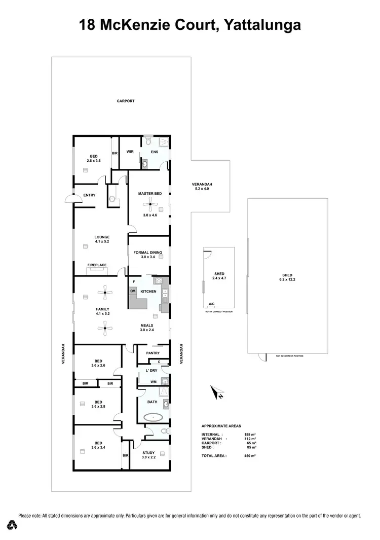 Floorplan of Homely house listing, 18 McKenzie Court, One Tree Hill SA 5114