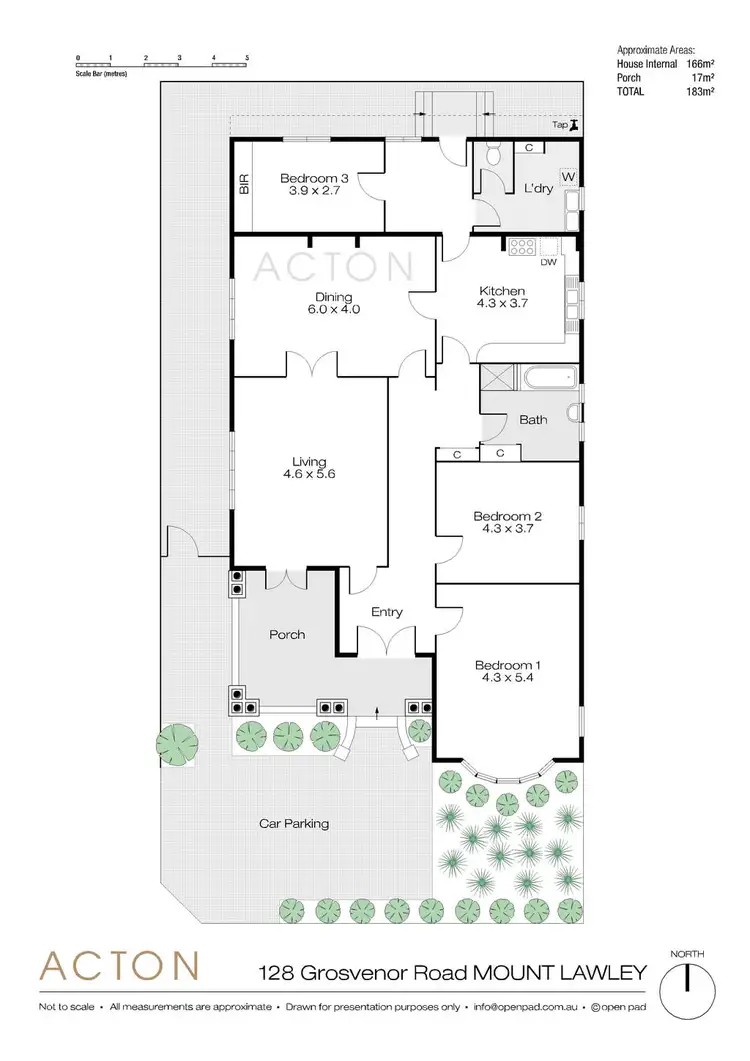 Floorplan of Homely house listing, 128 Grosvenor Road, Mount Lawley WA 6050