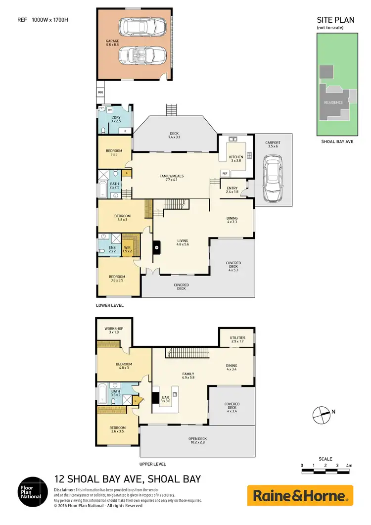 Floorplan of Homely house listing, 12 Shoal Bay Avenue, Shoal Bay NSW 2315