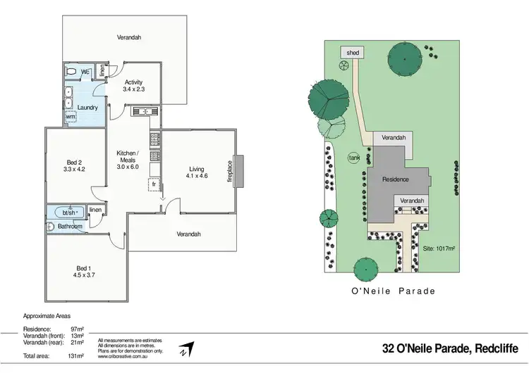 Floorplan of Homely house listing, 32 O'Neile Parade, Redcliffe WA 6104