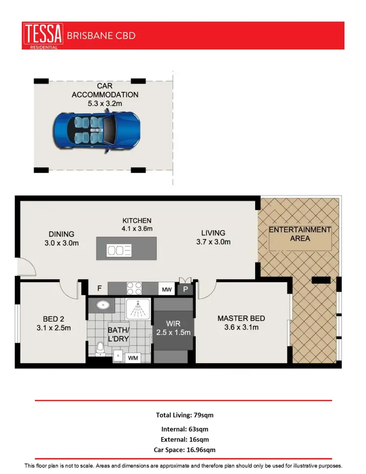 Floorplan of Homely apartment listing, 1108/6-10 Manning Street, South Brisbane QLD 4101