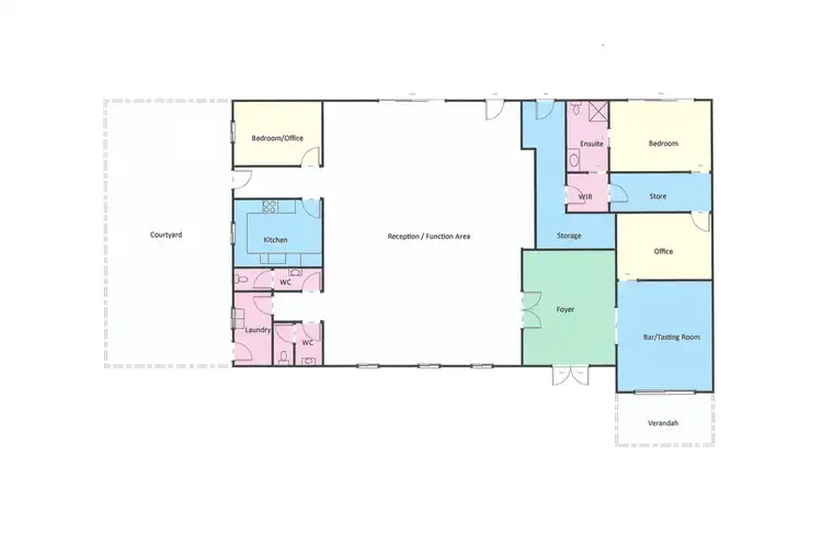 Floorplan of Homely house listing, 6669 Western Highway, Buangor VIC 3375