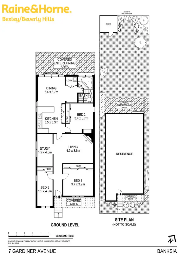 Floorplan of Homely house listing, 7 Gardiner Avenue, Banksia NSW 2216