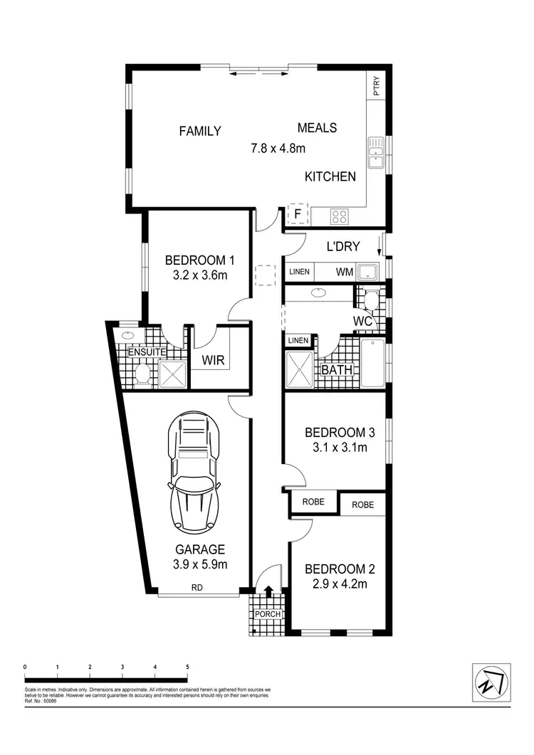 Floorplan of Homely house listing, 15B Miller Crescent, Parafield Gardens SA 5107