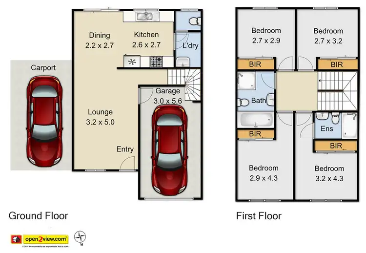 Floorplan of Homely townhouse listing, 10/32-34 O'Brien Street, Mount Druitt NSW 2770
