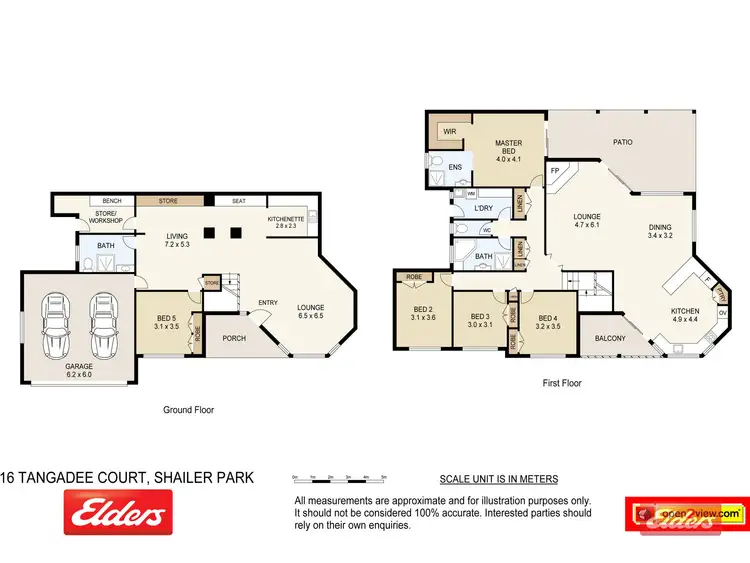 Floorplan of Homely house listing, 16 Tangadee Court, Shailer Park QLD 4128