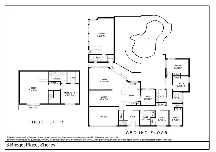 Floorplan of Homely house listing, 8 Bridget Place, Shelley WA 6148