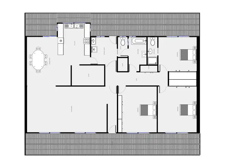 Floorplan of Homely house listing, 109 Cooper St, Alexandra VIC 3714