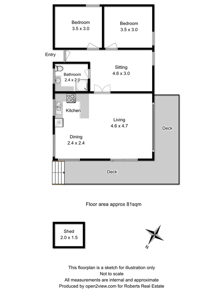 Floorplan of Homely house listing, 12 Linden Road, Primrose Sands TAS 7173