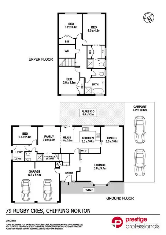 Floorplan of Homely house listing, 79 Rugby Crescent, Chipping Norton NSW 2170