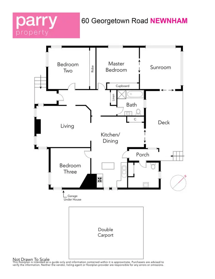 Floorplan of Homely house listing, 60 George Town Road, Newnham TAS 7248