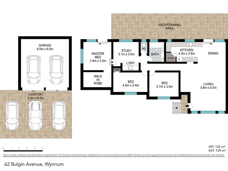 Floorplan of Homely house listing, 62 Bulgin Avenue, Wynnum West QLD 4178