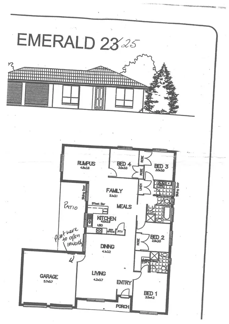 Floorplan of Homely house listing, 10 Jucara Avenue, Robina QLD 4226