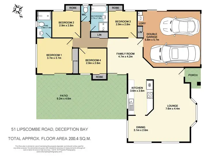 Floorplan of Homely house listing, 51 Lipscombe Rd, Deception Bay QLD 4508