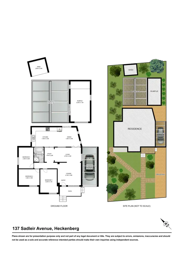 Floorplan of Homely house listing, 137 SADLEIR AVENUE, Heckenberg NSW 2168