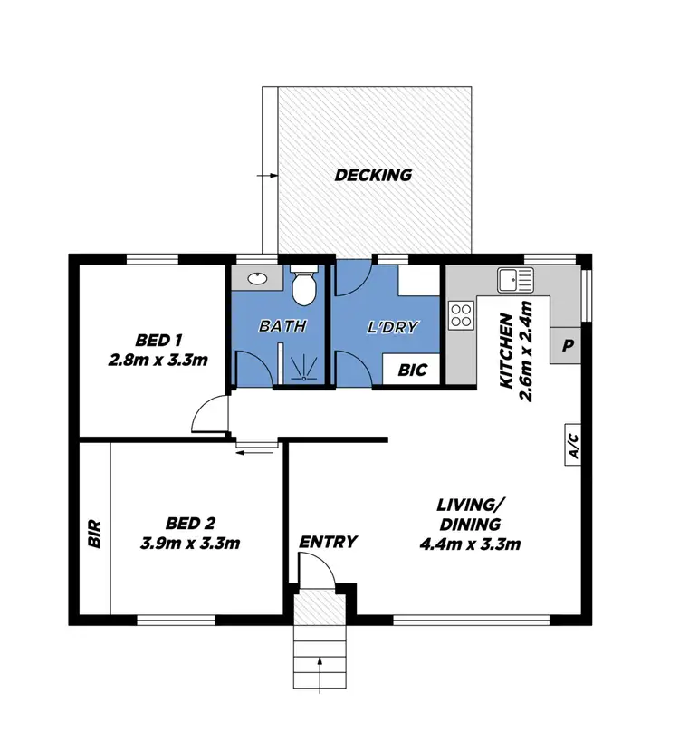 Floorplan of Homely house listing, 12 James Avenue, Victor Harbor SA 5211