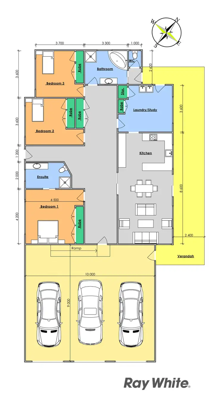 Floorplan of Homely house listing, 9 Lilac Close, Taree NSW 2430