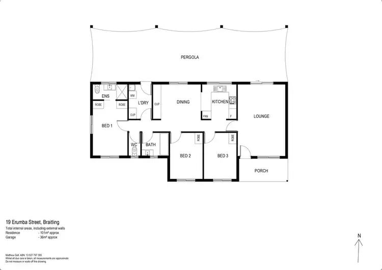 Floorplan of Homely house listing, 19 Erumba St, Braitling NT 870