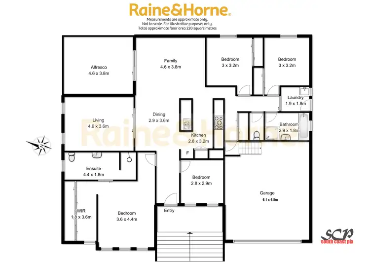 Floorplan of Homely house listing, 13A Angophora Place, Catalina NSW 2536