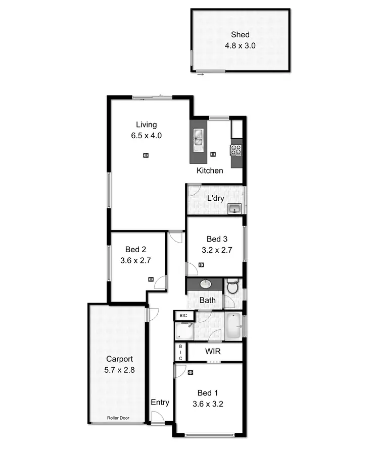 Floorplan of Homely house listing, 13 Amaretti Way, Munno Para West SA 5115