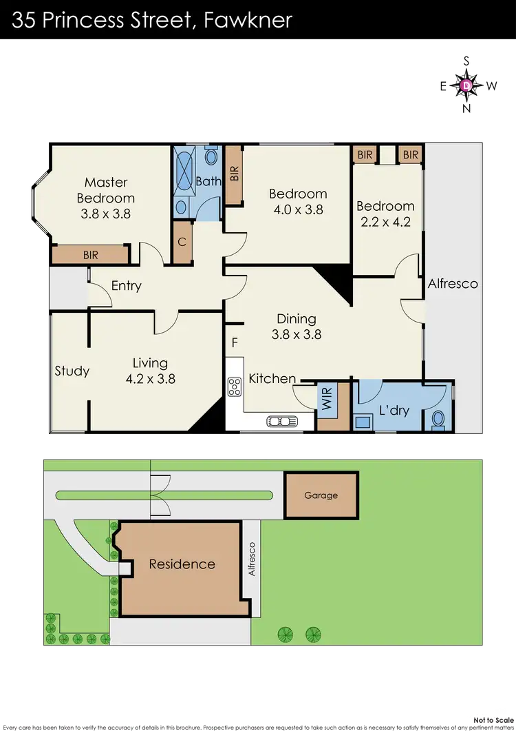 Floorplan of Homely house listing, 35 Princess Street, Fawkner VIC 3060
