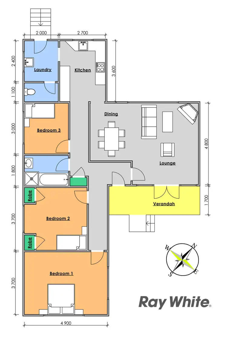Floorplan of Homely house listing, 35 Bahtoo Parade, Taree NSW 2430