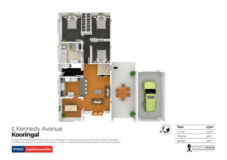 Floorplan of Homely house listing, 5 Kennedy Avenue, Kooringal NSW 2650