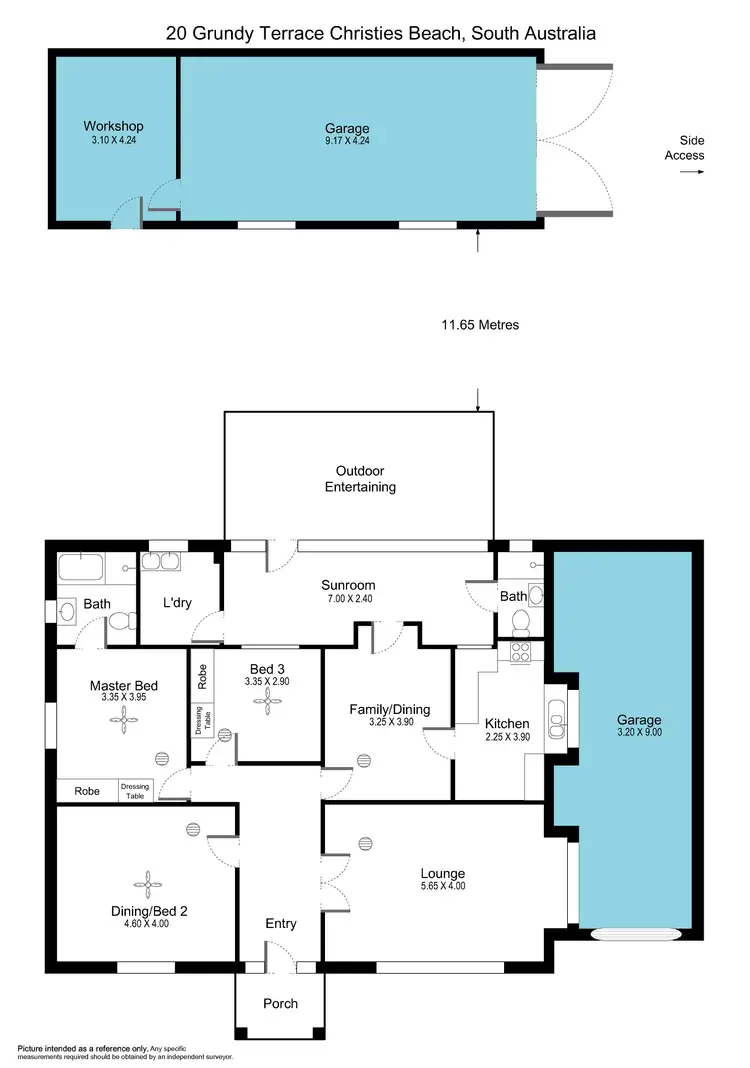 Floorplan of Homely house listing, 20 Grundy Terrace, Christies Beach SA 5165