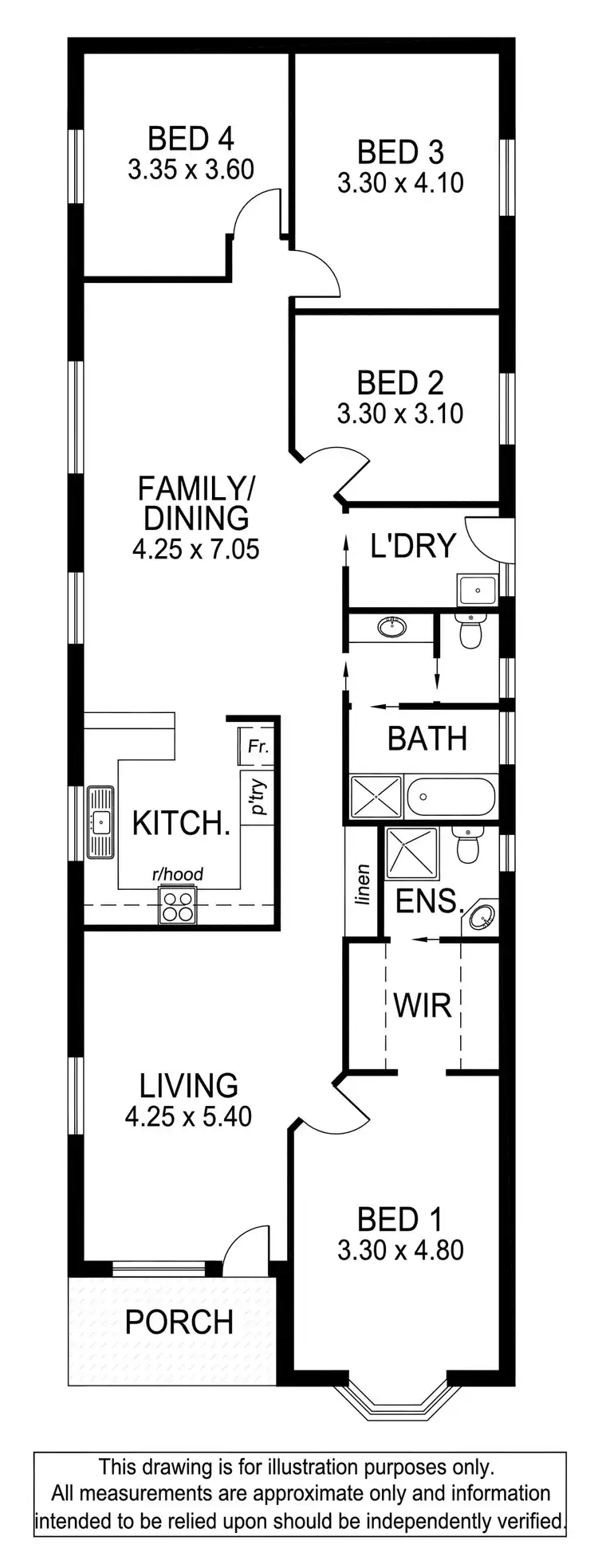 Floorplan of Homely house listing, 14 Charles Bonney Drive, Robe SA 5276