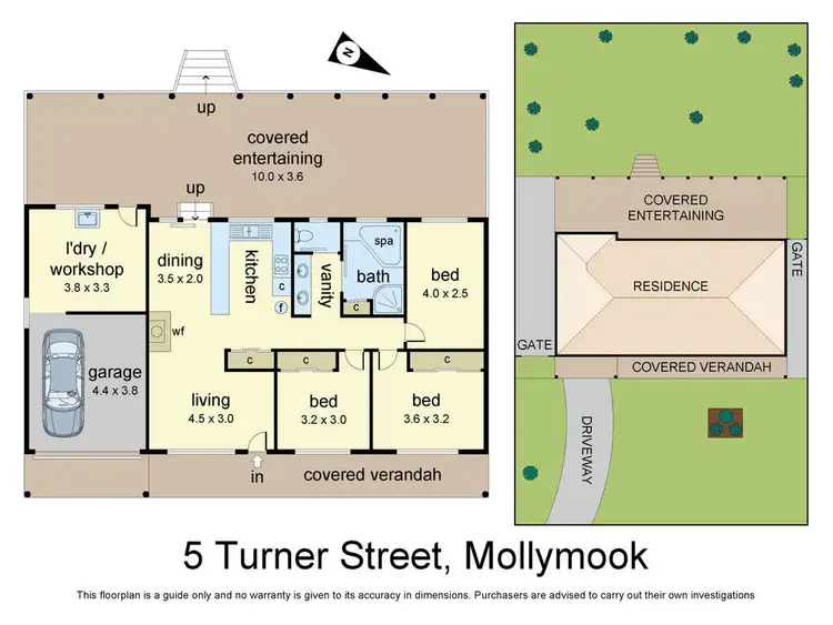 Floorplan of Homely house listing, 5 Turner Street, Mollymook NSW 2539