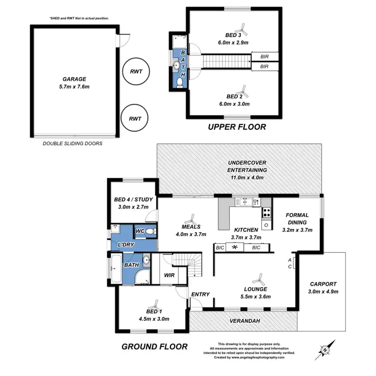 Floorplan of Homely house listing, 51 Lamont Road, Mccracken SA 5211
