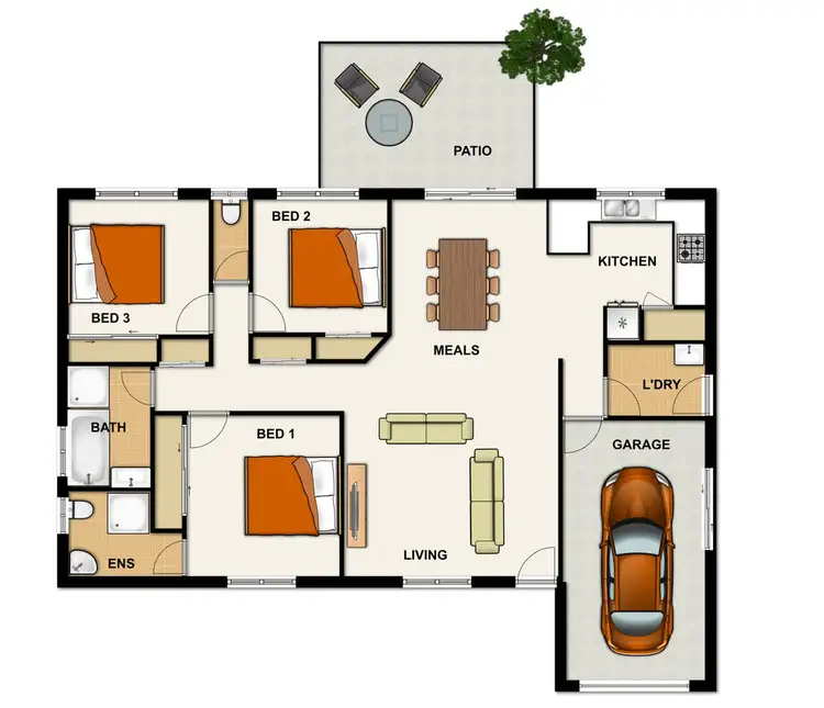 Floorplan of Homely house listing, 36/91-103 Herses Rd, Eagleby QLD 4207