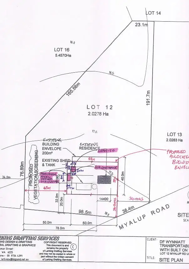 Floorplan of Homely rural property listing, 701 Myalup Road, Uduc WA 6220
