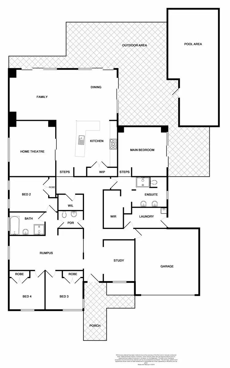 Floorplan of Homely house listing, 4 Redtail Street, Chisholm NSW 2322