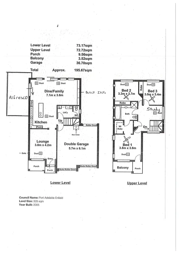Floorplan of Homely house listing, 19 Brookfield Circuit, Northgate SA 5085