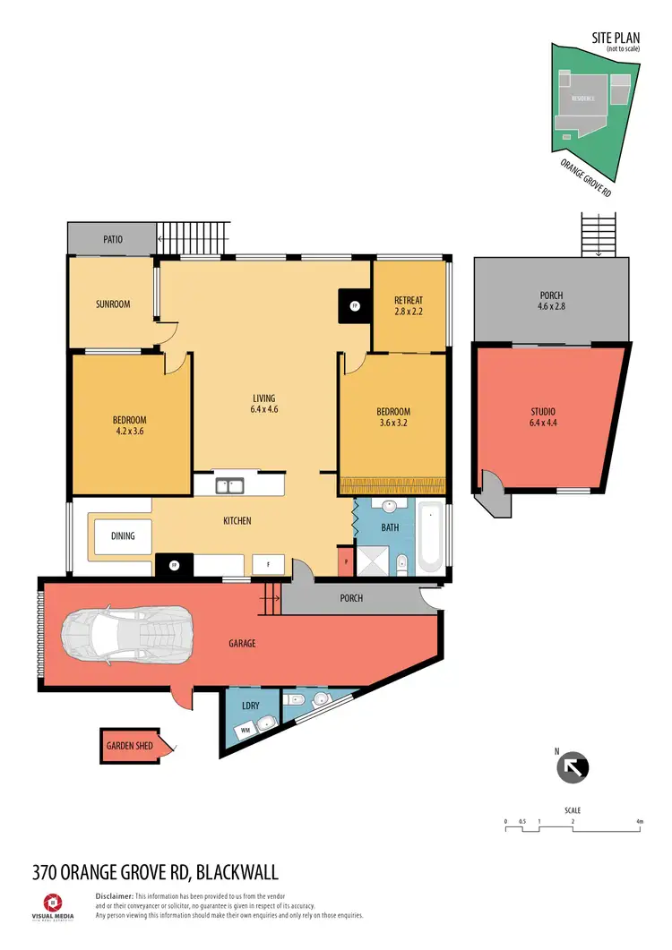 Floorplan of Homely house listing, 370 Orange Grove Road, Blackwall NSW 2256