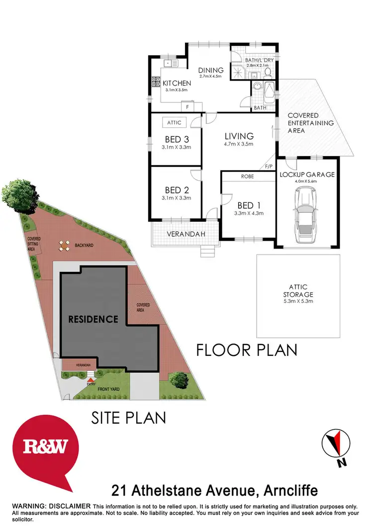 Floorplan of Homely house listing, 21 Athelstane Avenue, Arncliffe NSW 2205