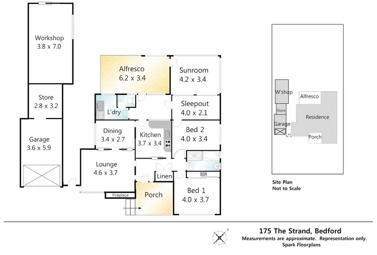 Floorplan of Homely house listing, 175 The Strand, Bedford WA 6052