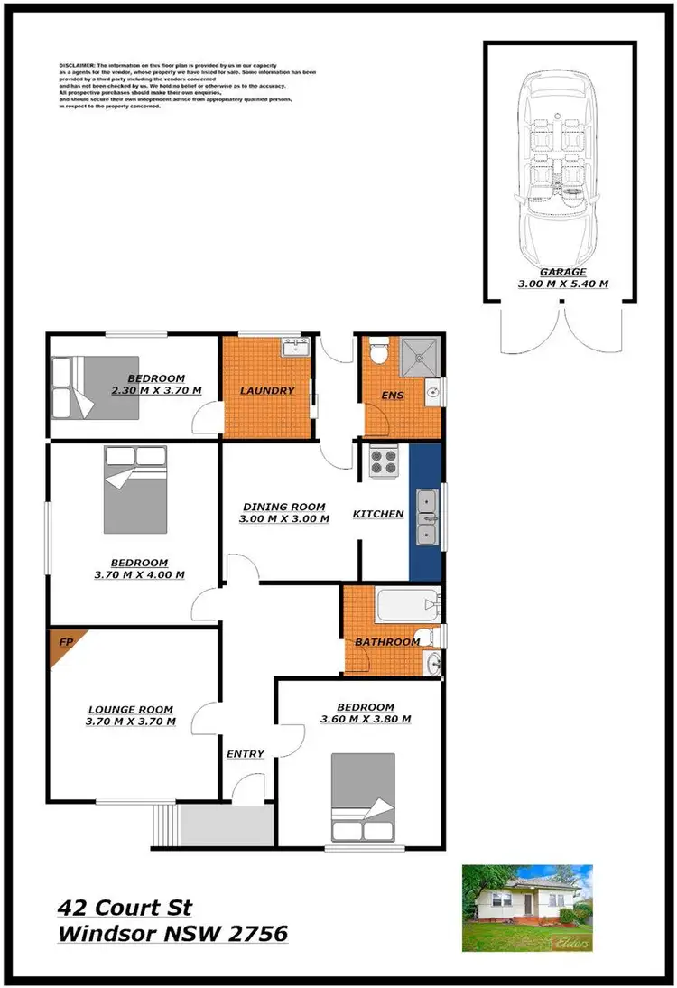 Floorplan of Homely house listing, 42 Court Street, Windsor NSW 2756