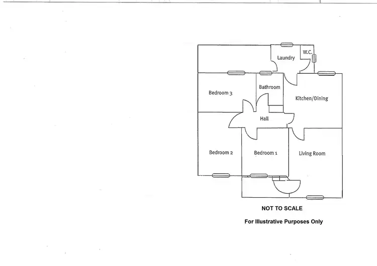 Floorplan of Homely house listing, 19 Hutchinson Street, Port Pirie SA 5540