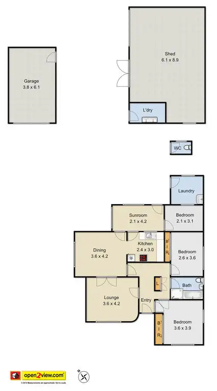 Floorplan of Homely house listing, 49 Rooty Hill Road South, Rooty Hill NSW 2766