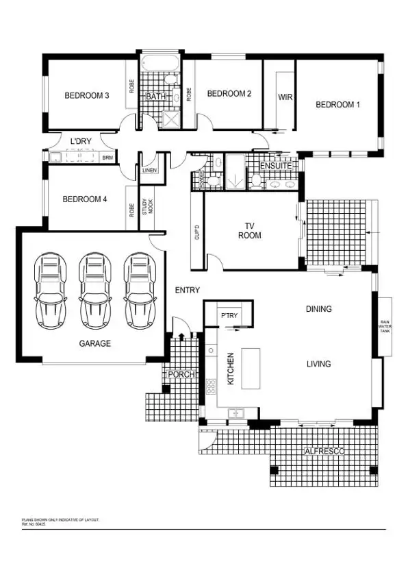 Floorplan of Homely house listing, 74 Kitchener Street, Hughes ACT 2605
