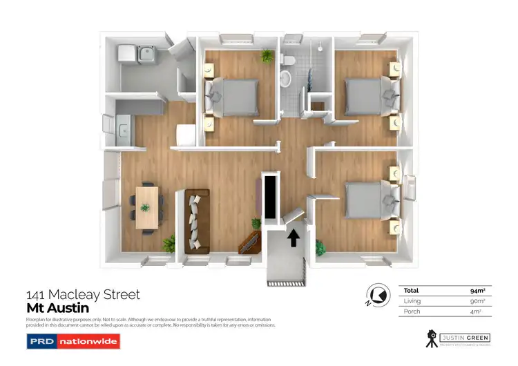 Floorplan of Homely house listing, 141 Macleay Street, Mount Austin NSW 2650