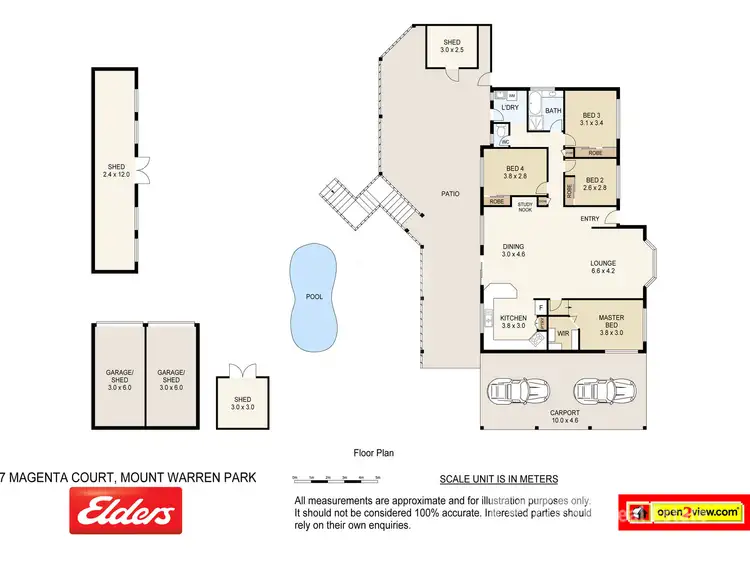 Floorplan of Homely house listing, 7 Magenta Court, Mount Warren Park QLD 4207
