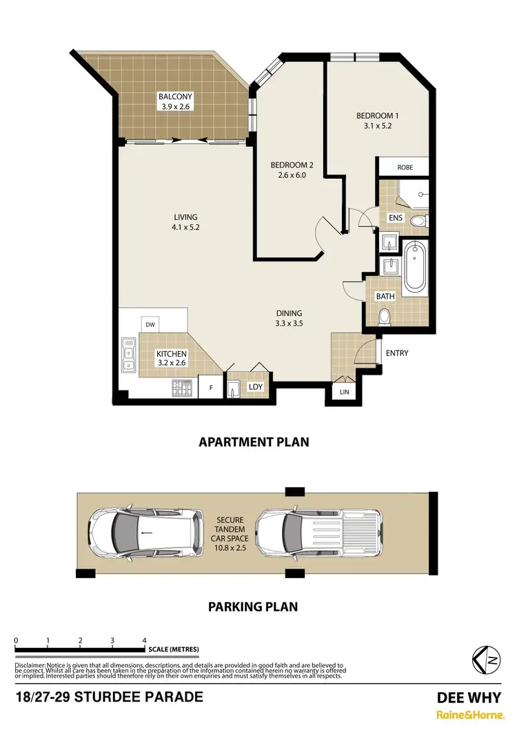 Floorplan of Homely unit listing, 18/27-29 Sturdee Parade, Dee Why NSW 2099