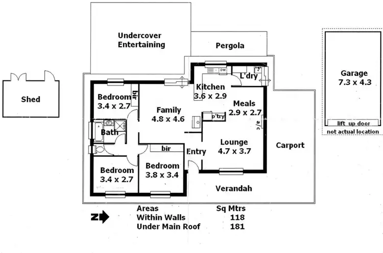 Floorplan of Homely house listing, 9 Junction Road, Littlehampton SA 5250