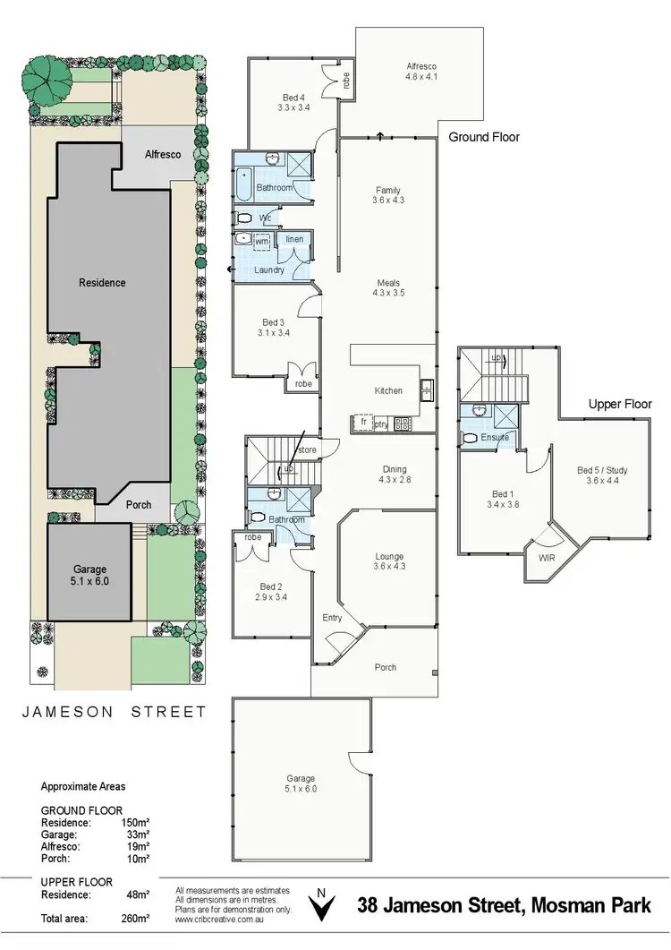 Floorplan of Homely house listing, 38 Jameson Street, Mosman Park WA 6012